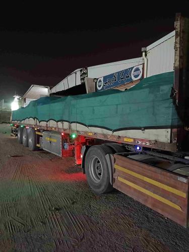 شراع شبك اخضر 14x4 ـ 13x4