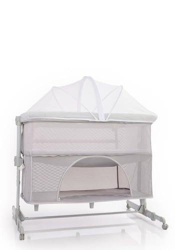 سرير طفل بجانب سرير الأم ( يفتح على سرير الام )