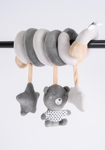 لعبة لولبية للعربة أو لمهد الأطفال