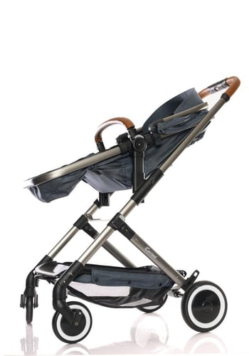 عربة أطفال بمقعد مفرد مناسب لحديثي الولادة