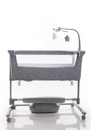 سرير طفل ( اهتزاز يعمل بالكهرباء والبطاريات ) بجان...