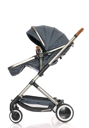 عربة أطفال بمقعد مفرد مناسب لحديثي الولادة