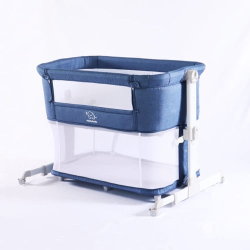 سرير طفل بجانب سرير الأم ( يفتح على سرير الام )