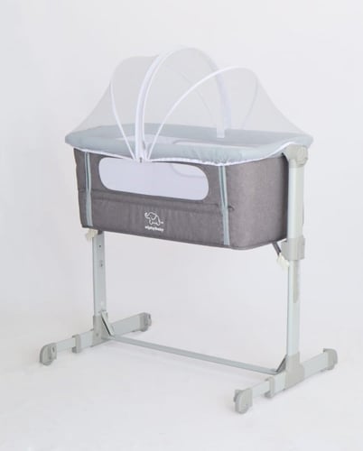 سرير طفل بجانب سرير الأم ( يفتح على سرير الام )