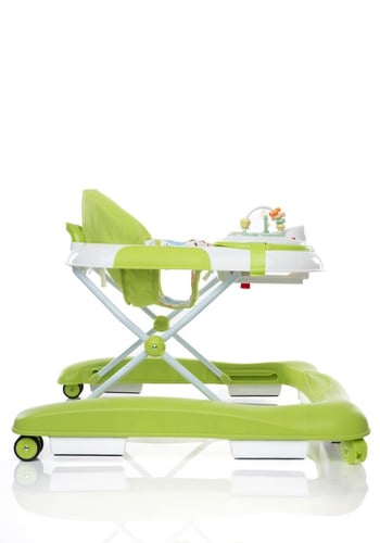 مشاية طفل بميزة مانع سقوط من الدرج