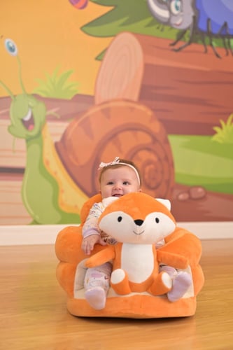 مقعد تعليم الجلوس للمواليد فيل