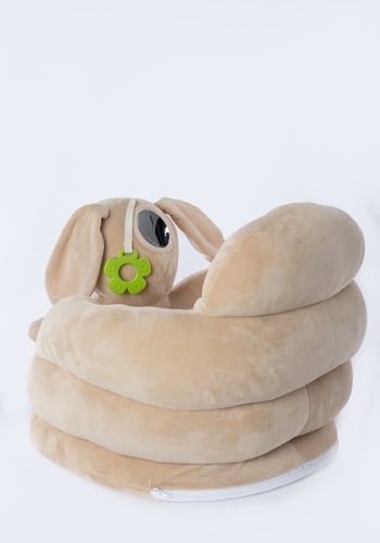 مقعد تعليم الجلوس للمواليد أرنب