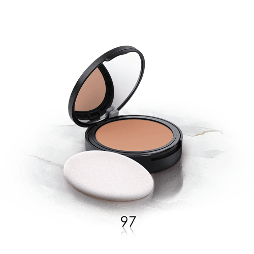 بودرة عالية الجودة مع مرآة