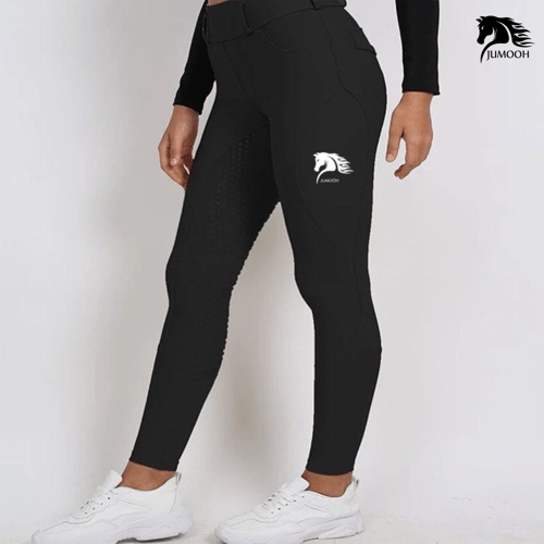 بنطلون فروسية نسائي (اسود)