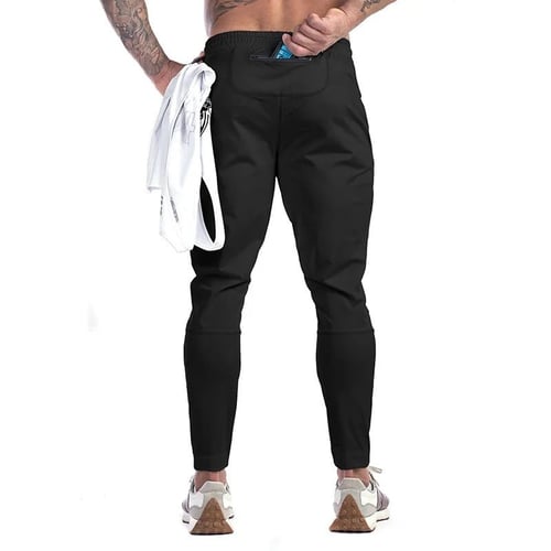 بنطلون رياضي رجالي (اسود)