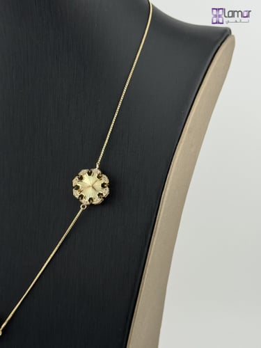 Z18SNT163 عقد ذهبي عيار 18