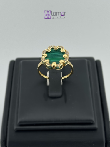 خاتم دهبي اخضر Z18SNRS5