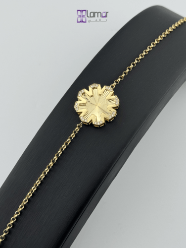 Z18SNB173 أسوار ذهبي عيار 18