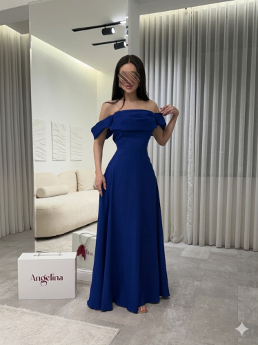Soft blue dress G340