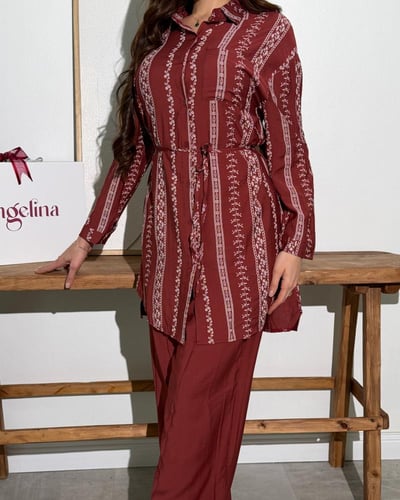 طقم اكمام طويله G121