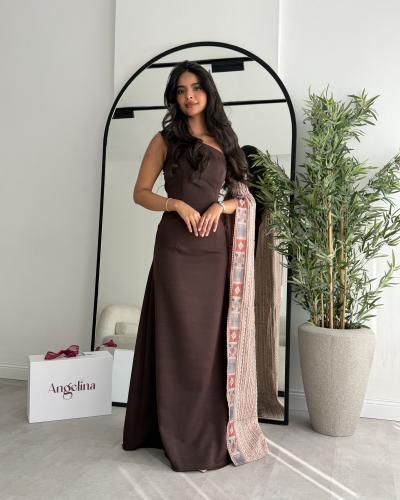 جلابيه + فستان ناعم G163