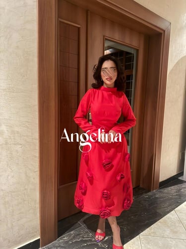 فستان اهداب