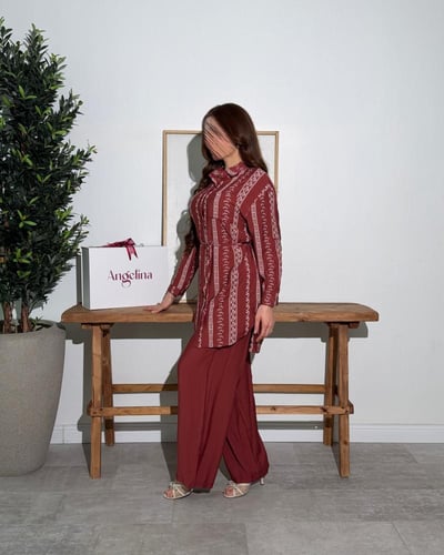 طقم اكمام طويله G121