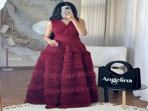 فستان تل راقي