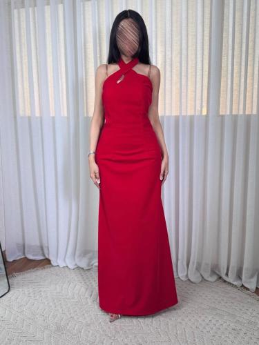 فستان مخمل جوخ