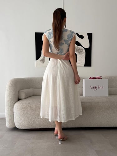 طقم بلوزه تنوره G244