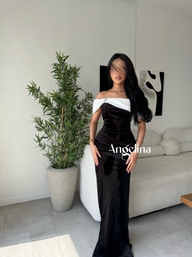 فستان اهداب