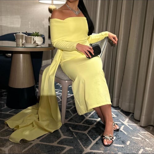 فستان ليموني