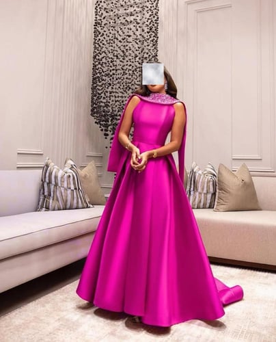 فستان فوشي سهرة