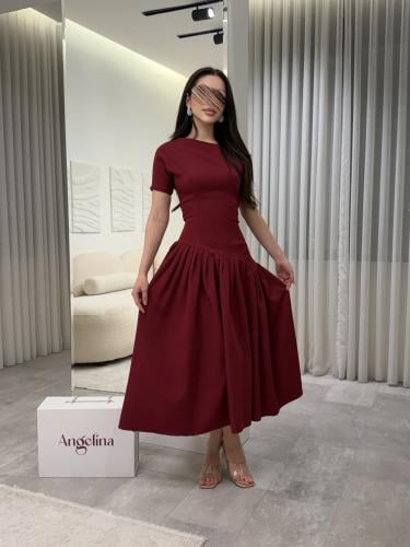 Short soft dress G342