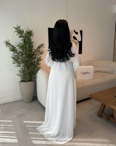 جلابيه سكري قطعتين مطرزه G186