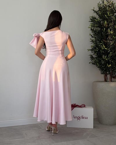 فستان بيبي بينك ميد G204