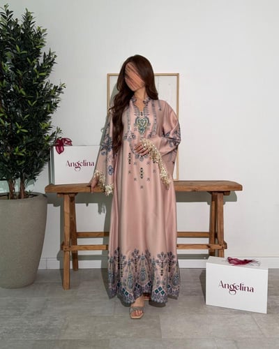 جلابيه كويتي ناعمه G184