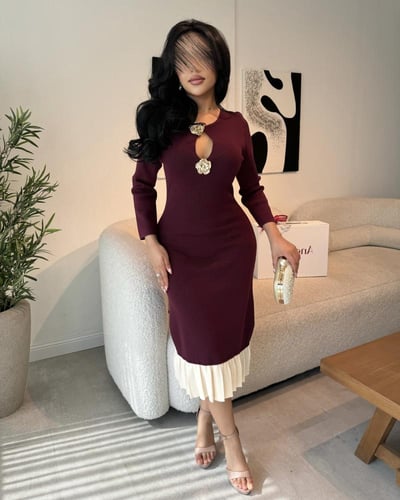 فستان توتي ماسك قصير G197