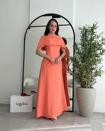 فستان اورنج قطعتين G221