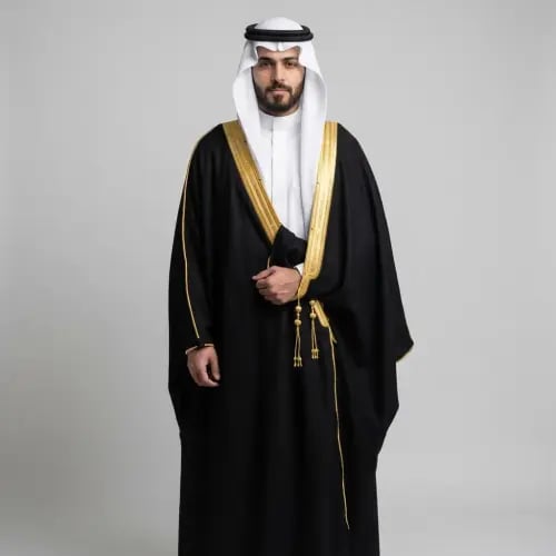 مشلح مرينة - أسود