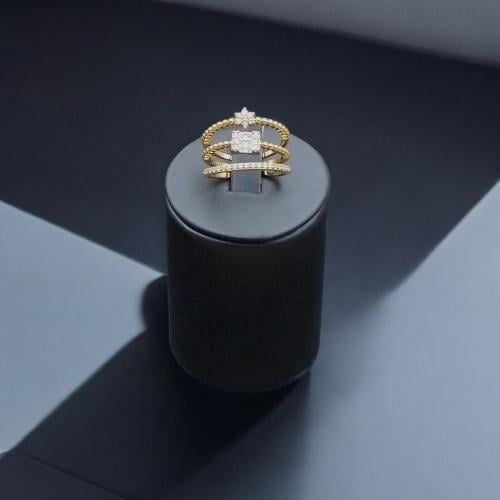 خاتم اكسسوار نسائي ذهبي