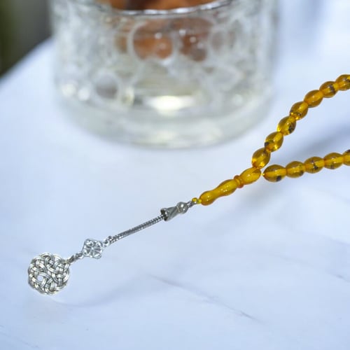 سبحه تراب الكهرمان محشر كركمي