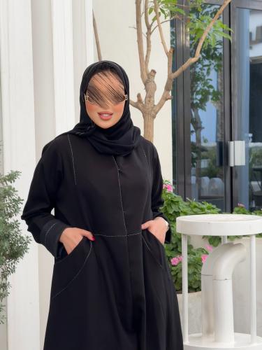 عباية عملية بجيوب