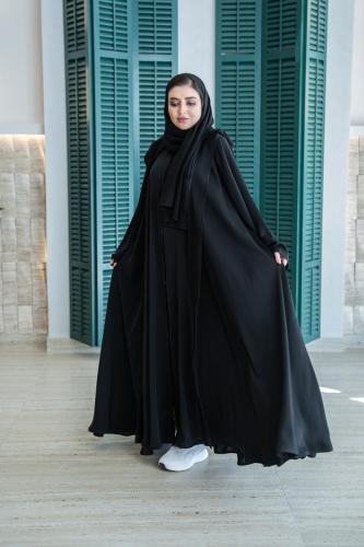 عباية دبل كلوش نواعم