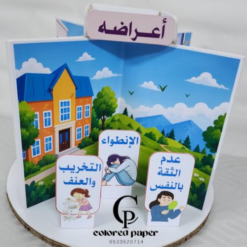 مجسم توعوي - أربع جهات / التنمر