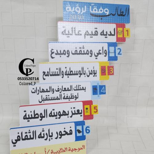 مجسم المدرج / الطالب وفقا لرؤية 2030