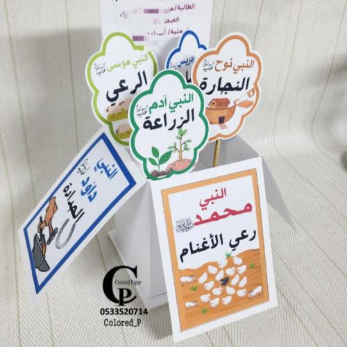 مجسم مصغر عن مهن الأنبياء