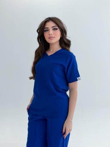 سكراب طبي نسائي لون ازرق 2