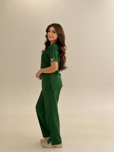 سكراب نسائي لون اخضر