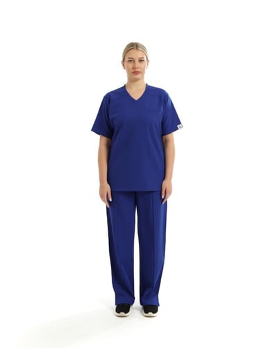 سكراب طبي نسائي لون ازرق 2