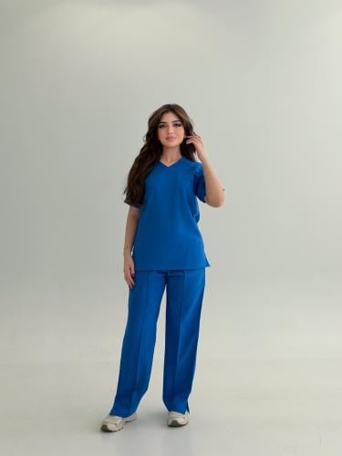 سكراب نسائي لون Yale Blue سماوي غامق