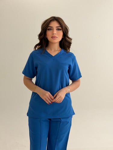 سكراب نسائي لون Yale Blue سماوي غامق