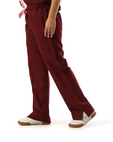 سكراب طبي نسائي لون عنابي