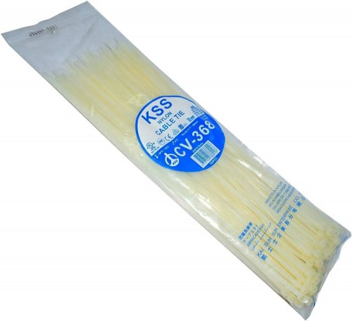 حزام كيبل بلاستيك 368 MM الكيس 100 حبه