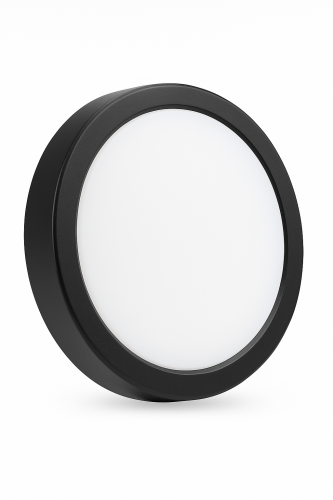 بنل دائري خارجي اطار اسود 20 وات